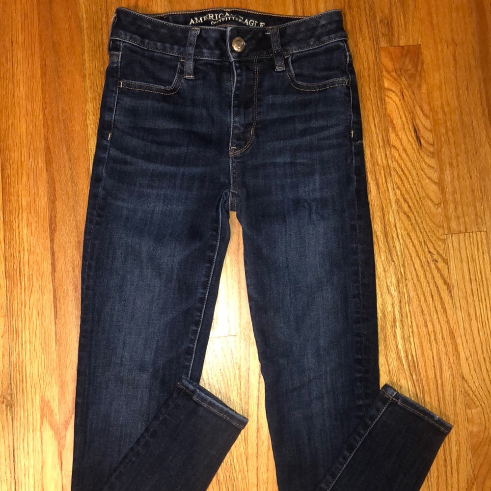 American Eagle Super Super Stretch High Rise Jeans